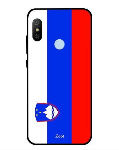 Protective Case Cover For Xiaomi Redmi Note 6 Slovenia Flag