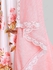 Plus Size Lace Trim Floral Draped Front 2 In 1 Top - L | Us 12