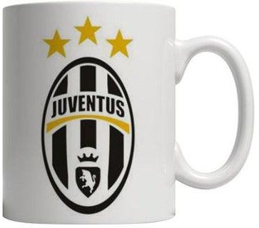 Juventus Logo Printed Ceramic Mug White/Yellow/Black
