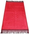 Marrkhor Solid Prayer Mat Red 80X120Cm