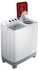 Samsung Washing Machine - Semi Automatic, 7 Kg, Top Load, Twin Tub, Red, WT70H3200MG/SG