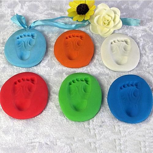 GENERAL Infant Baby Kids Handprint Footprint Clay Special Baby DIY Air Drying Clays