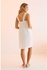Women'secret Womens Maternity Nightgown With Lace Straps L White