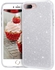 Silicone Case Cover For Iphone 7 Plus ( Silver Glitter Case)