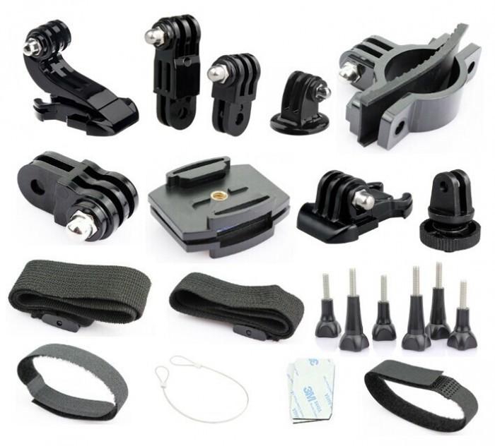 Sports DV Fitting Monopod Mount Kit for GoPro Hero/SJCAM SJ4000/SJ5000 Action Sports Cameras