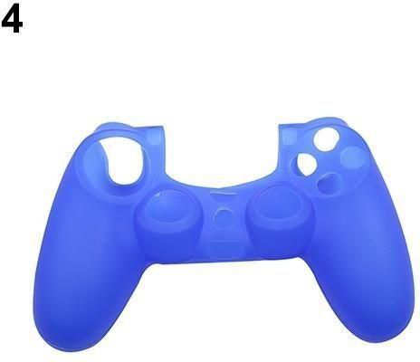 Bluelans Silicone Skin Case Anti-Dust Protective Cover for Playstation 4 PS4 Controller-Blue