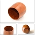 طقم اكواب خشبية مكون من عدد 2 قطعة انتاج ايجيبت انتيكس، بني
