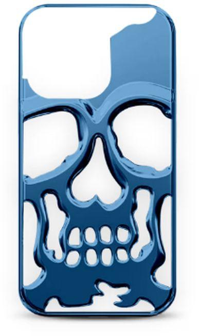 Luxury Plating 3D Skull Phone Case For IPhone 14 13 12 11 Pro Max ...
