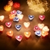 Lsthometrading 1Pc Heart Candle Mold Tealight (5 Colors)