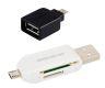 Smart USB OTG Host Adatper and USB OTG Micro SD / SD Card Reader for Sony Xperia Z5 / Z5 Dual / Z5 Compact