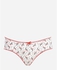 Cottonil Bundle Of 2 Printed Underwear Bikini - Red & White