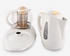 Electric Cordless Kettle With Tea Pot 1.7Ltrs