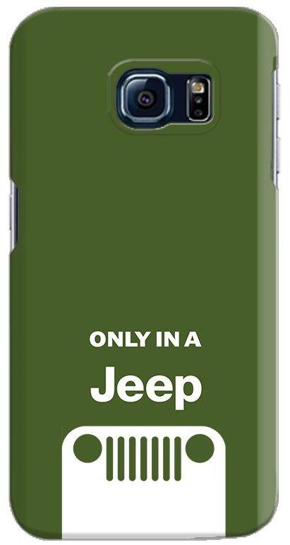 Stylizedd Samsung Galaxy S6 Edge Premium Slim Snap case cover Gloss Finish - Only in a Jeep