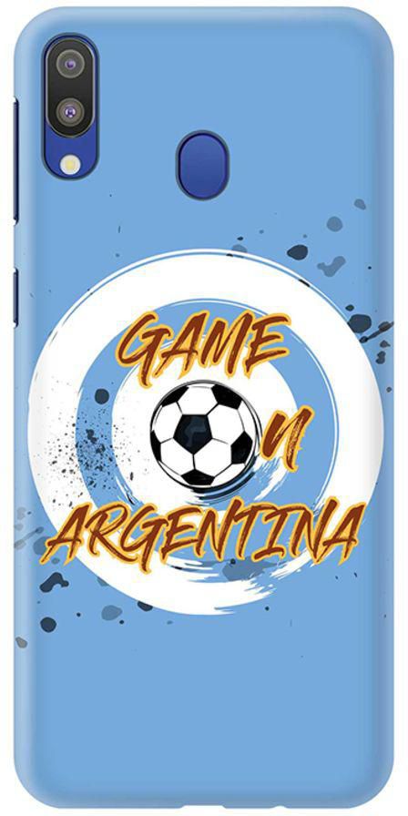 Matte Finish Slim Snap Case Cover For Samsung Galaxy M20 Game on Argentina