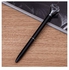 طقم أقلام برأس كروي مزين بقطعة كريستال على شكل ماسة ومكون من 3 قطع متعدد الألوان