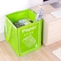 Foldable Laundry Woven Washing Basket Portable Clothes Storage Pouch High Capacity Shopping Tote Bag