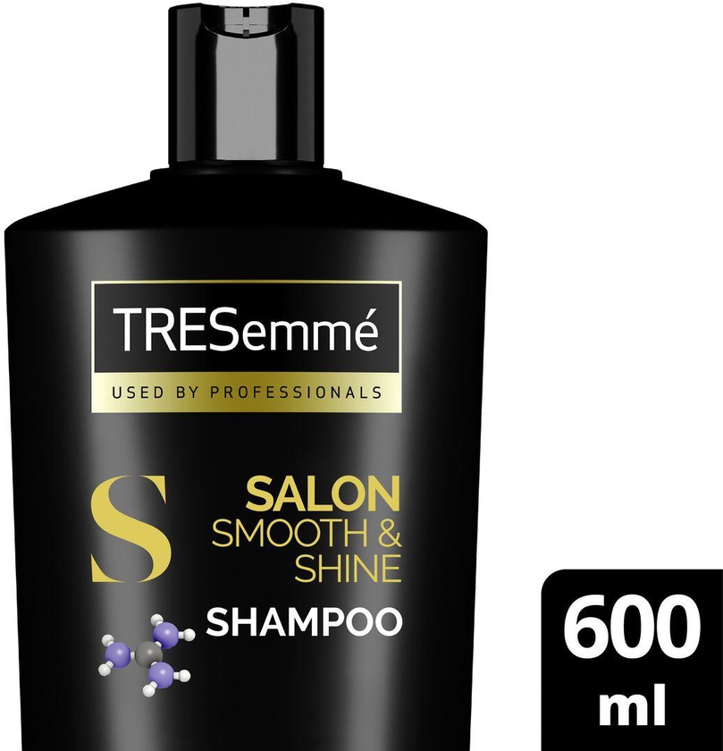Tresemme Shampoo With Salon Smooth Sooth And Shine With Silk Protein - 600 Ml