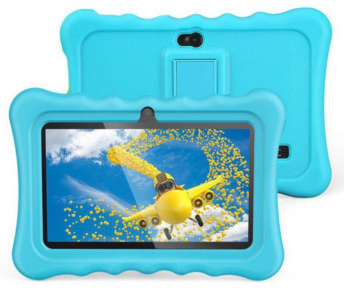 Excelvan Q88 7 Zoll A50 Cortex-A7 Android10 OS BT4.0 1+16G Kinder Tablet PC Blau 