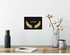 Wooden Framed Wall Art Painting Black/Gold 33x2x22centimeter