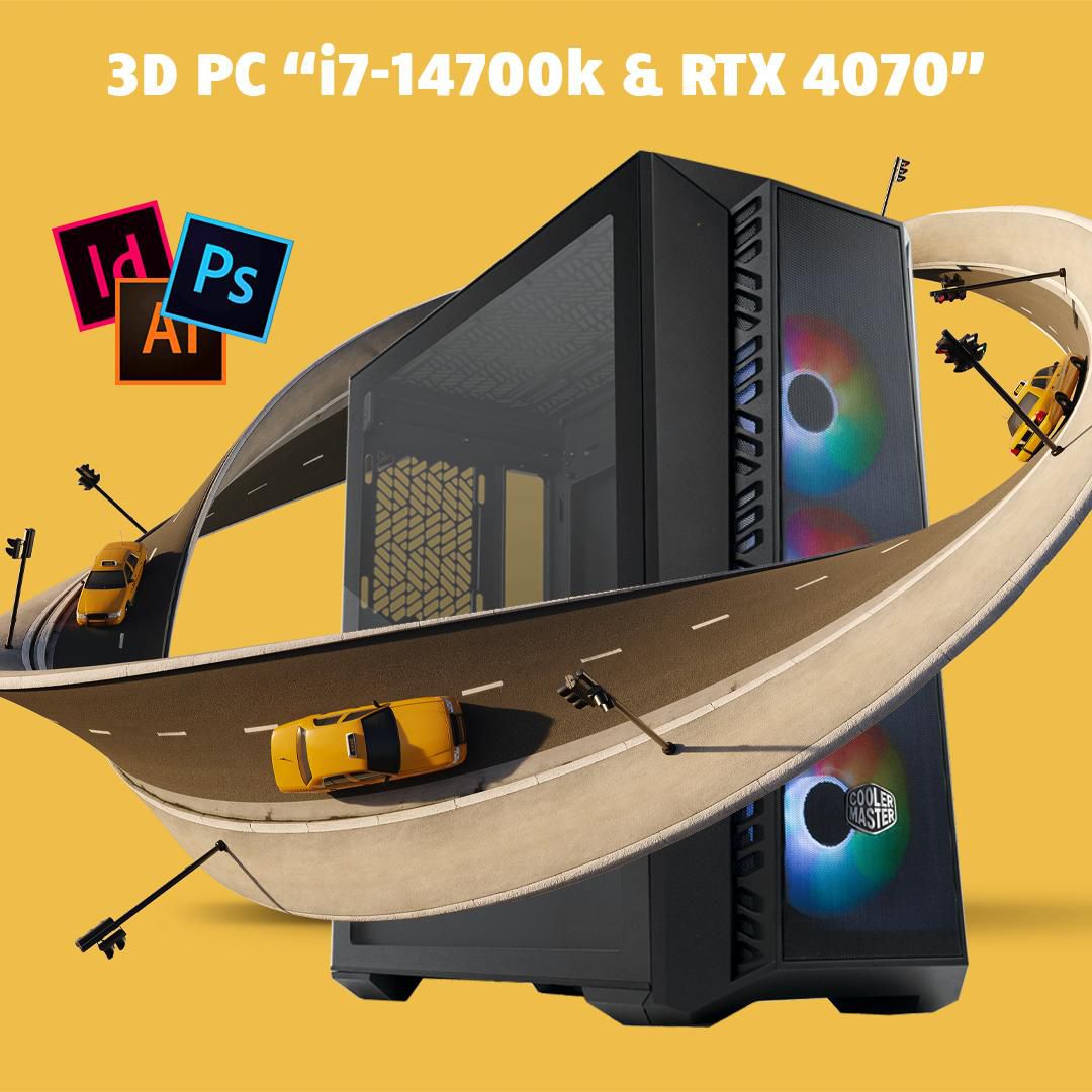 3D PC “I7-14700K/RTX 4070”