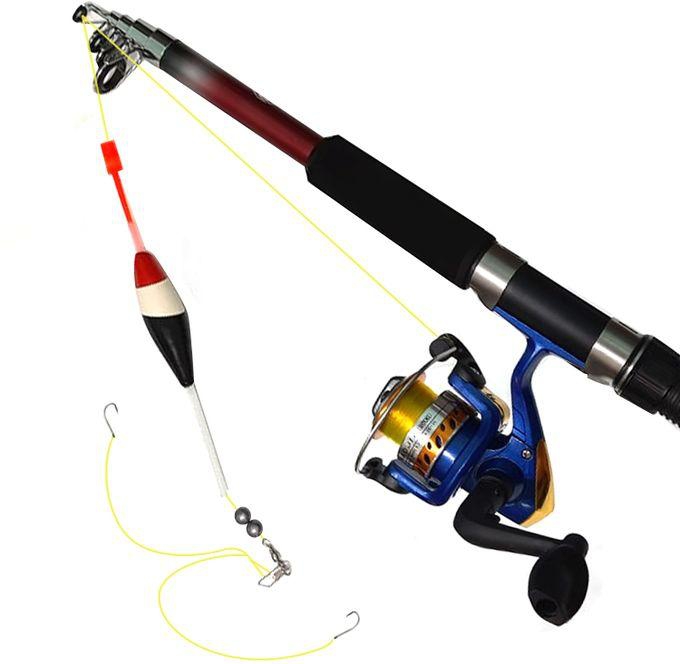 Fishing Rod And Reel - 2.10 M & Reel 2000