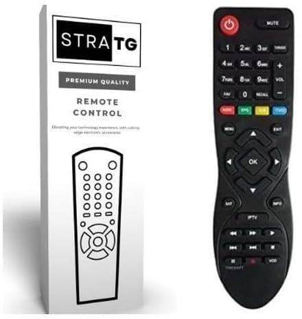 StraTG Remote Control Compatible With Bluetooth Satellite Receiver