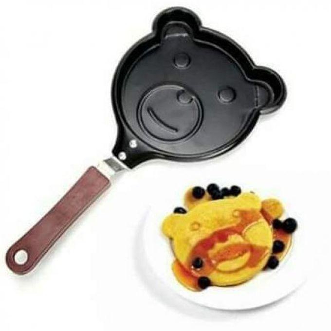 Non-stick Pan In The Shape Of A Teddy Bear For Pancakes And Omelette