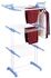Wonder home Cloth Hanger Rack With Double Pole-Stand - 3 Tier