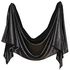 Women Islamic veil and scarf short short rectangular veil black veil jersey 12 m x 50 cm -