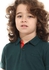 Ted Marchel Short Sleeves Cotton Boys Polo Shirt - Green
