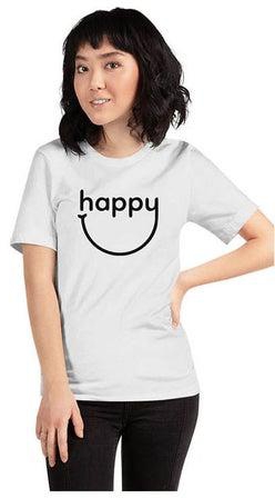 Happy T-Shirt White