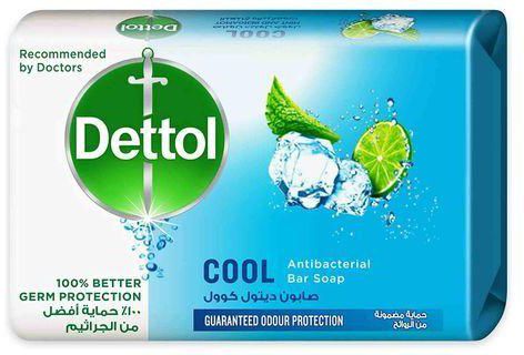 Dettol - Anti-Bacterial Bar Soap Cool 165g- Babystore.ae