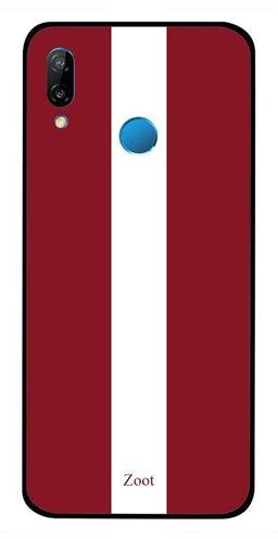 Protective Case Cover For Huawei Nova 3i Latvia Flag
