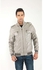 Ravin Plain Leather Jacket - Ecru Grey