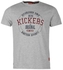 Kickers Print T-Shirt - Grey