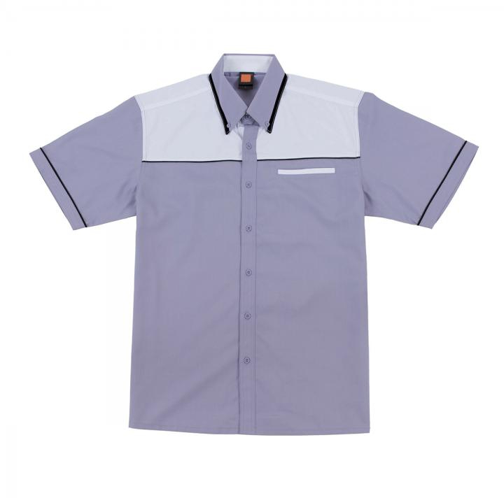 F1 T Shirt / Corporate Uniform Unisex 8 sizes (Light Purple/White)