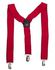 Classic Men's Suspender Belt- Red