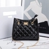Fashion Two In One Women's Casual Fashion Crossbody Bag - Black And White