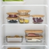 IKEA 365+ Food container - rectangular/stainless steel 1.0 l