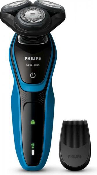 Philips AquaTouch S5420 Cordless Wet and Dry Electric Shaver Black/Blue