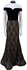 بروجريس فستان نسائي طويل ، مقاس 12 ، اسود ، E16088