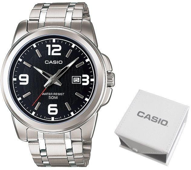 CASIO analog watch for men with casio box