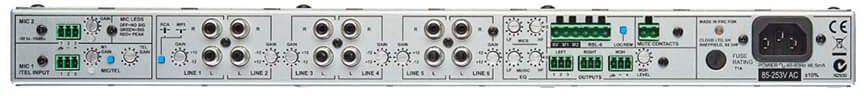 Buy Cloud CX261EK 6 Stereo Line Inputs, 2 Mic Inputs, 1 Stereo Output Zone Plus 'MP3 Input' & 'Music on Hold' -  Online Best Price | Melody House Dubai