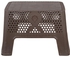 Get Plastic Rectangular Table, 49×45×64 cm - Brown with best offers | Raneen.com