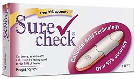 Sure Check Pregnancy Test - Accurate at All Time 1 Test