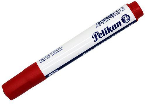 Permanent Marker Round 407f Red Pelikan