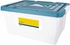 MyChoice Storage Box White And Blue 35L
