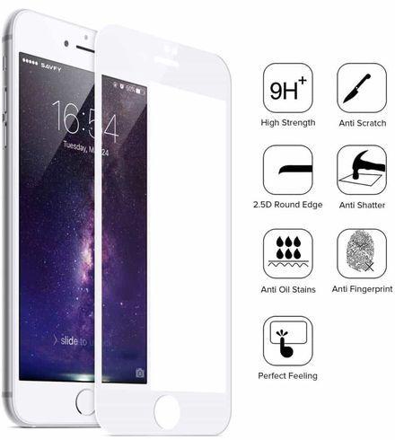 Screen Protector IPhone 8 Glass 5D - White