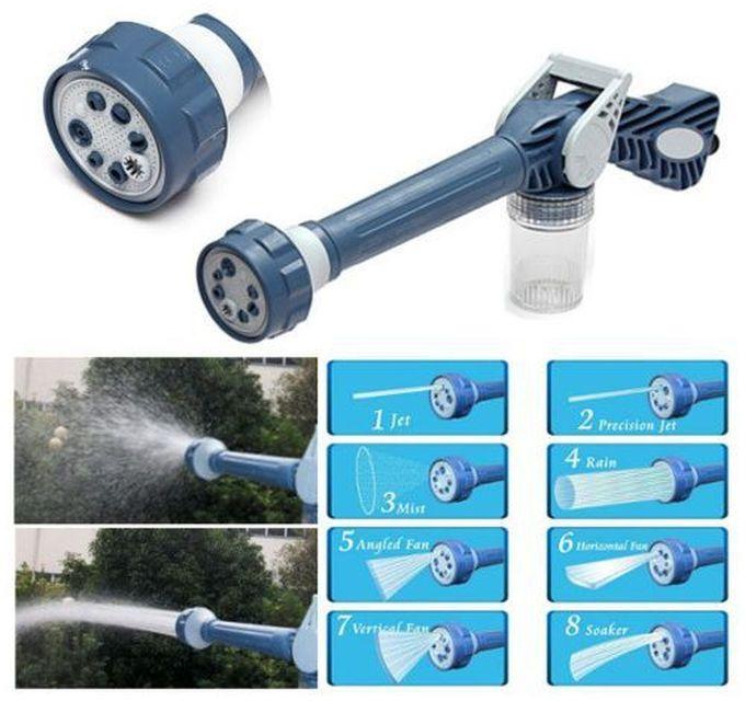 Ez Jet Water Cannon Nozzle For Car Washing And Garden -blue
