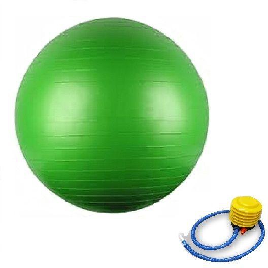 GREEN COLOR EXERCISE GYM YOGA SWISS 65cm BALL FITNESS AB ABDOMINAL SPORT WEIGHT LOSS [ETH-60]